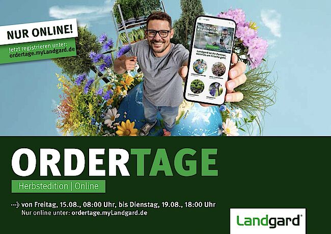 Die digitalen Landgard-Ordertage Herbstedition 2025